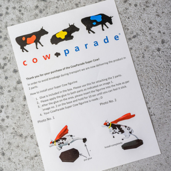 Декоративная статуэтка Super Cow