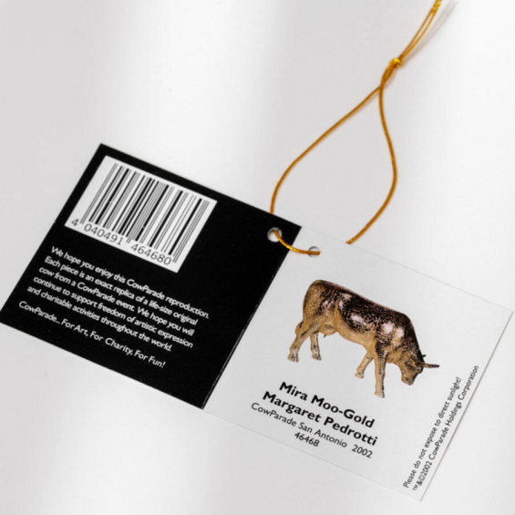 Коллекционная корова Mira Moo Gold ( 30,5*19,5 см)