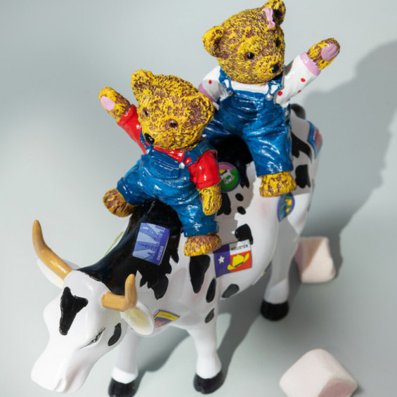 Декоративная статуэтка Teddybears on the Moove (15*12 см)