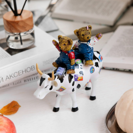 Декоративная статуэтка Teddybears on the Moove (15*12 см)
