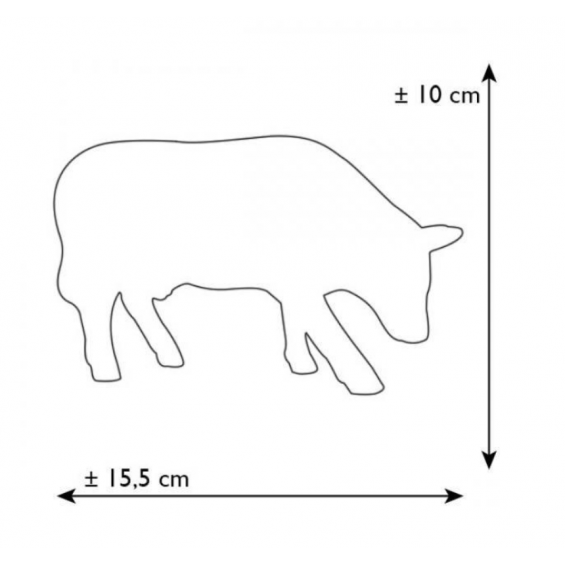 Декоративная статуэтка Cali Cow - M (16,5*11 см)