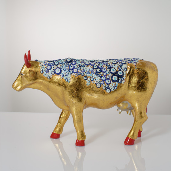 Декоративная статуэтка The Evil Eye Cow - aka Nazar Bonçugu