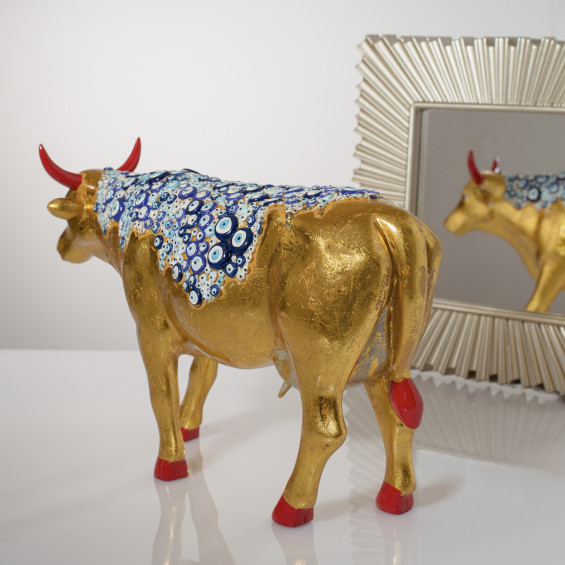 Декоративная статуэтка The Evil Eye Cow - aka Nazar Bonçugu