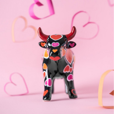 Декоративная статуэтка Cow-ween of Hearts