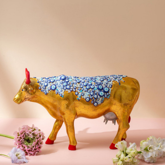 Декоративная статуэтка The Evil Eye Cow - aka Nazar Bonçugu