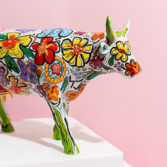 Декоративная статуэтка Vaca Floral (30,5*19,5)